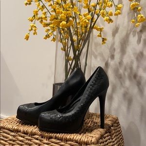 Black Kelsi Dagger High Heels